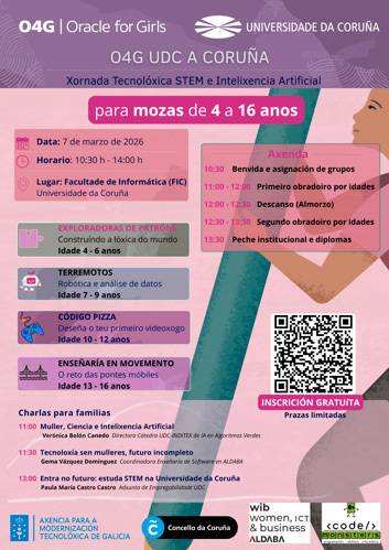 Cartel Jornada Tecnológica STEM e Inteligencia Artificial ALDABA-WIB